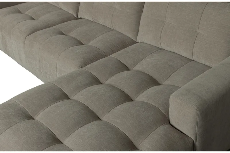 Hippylur 3-Sits Soffa Höger - Varmgrå - Möbler - Vardagsrum - Soffor - Divansoffa & schäslong