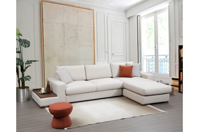 Huelva Divansoffa - Beige - Möbler - Vardagsrum - Soffor - Divansoffa & schäslong