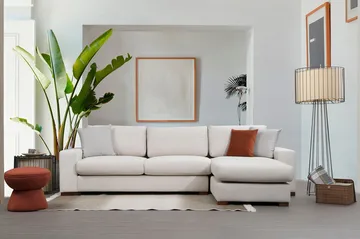 Huelva Divansoffa - Beige - Möbler - Vardagsrum - Soffor - Divansoffa & schäslong