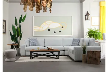 Huelva Divansoffa - Beige - Möbler - Vardagsrum - Soffor - Hörnsoffor