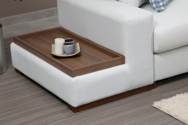Huelva Divansoffa - Beige - Möbler - Vardagsrum - Soffor - Hörnsoffor