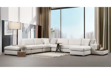 Huelva Divansoffa - Beige - Möbler - Vardagsrum - Soffor - Hörnsoffor