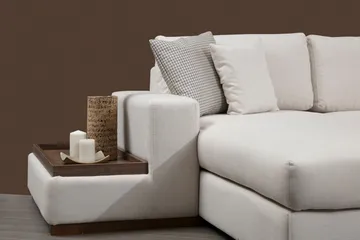Huelva Divansoffa - Beige - Möbler - Vardagsrum - Soffor - Hörnsoffor
