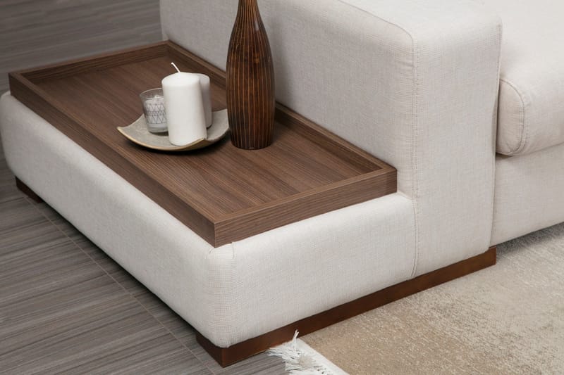 Huelva Divansoffa - Beige - Möbler - Vardagsrum - Soffor - Divansoffa & schäslong