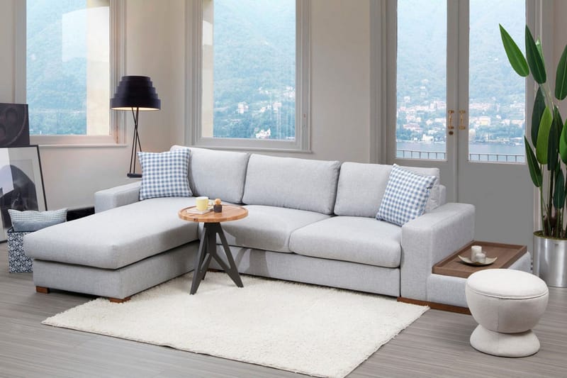 Huelva Divansoffa - Grå - Möbler - Vardagsrum - Soffor - Divansoffa & schäslong