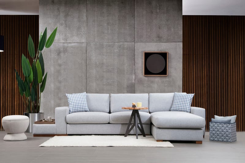 Huelva Divansoffa - Grå - Möbler - Vardagsrum - Soffor - Divansoffa & schäslong