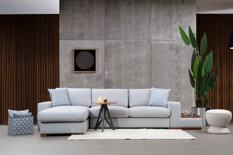 Huelva Divansoffa - Grå - Möbler - Vardagsrum - Soffor - Divansoffa & schäslong