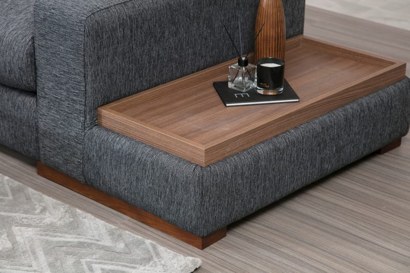 Huelva Divansoffa - Grå - Möbler - Vardagsrum - Soffor - Hörnsoffor