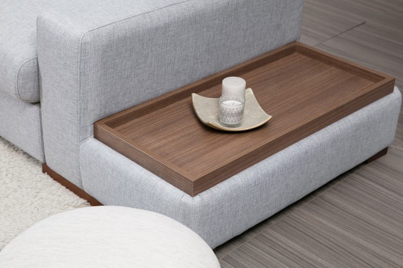 Huelva Divansoffa - Grå - Möbler - Vardagsrum - Soffor - Divansoffa & schäslong