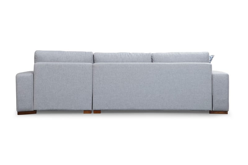 Huelva Högervänd L-formad Divansoffa med Schäslong 270 cm i Tyg - Grå - Möbler - Vardagsrum - Soffor - Divansoffa & schäslong