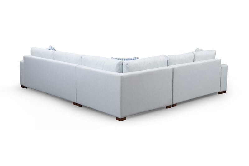 Huelva Högervänd L-formad Hörnsoffa 322 cm i Tyg med Breda Armstöd - Beige - Möbler - Vardagsrum - Soffor - Hörnsoffor