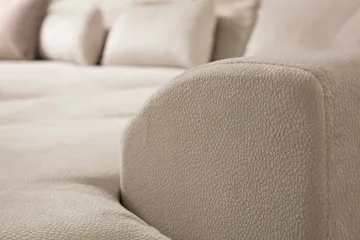 Jaraad Divansoffa Höger - Beige/Svart - Möbler - Vardagsrum - Soffor - Divansoffa & schäslong