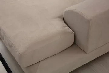 Jaraad Divansoffa Höger - Beige/Svart - Möbler - Vardagsrum - Soffor - Divansoffa & schäslong