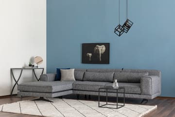 Jivago Divansoffa Vänster - Grå/Svart - Möbler - Vardagsrum - Soffor - Divansoffa & schäslong
