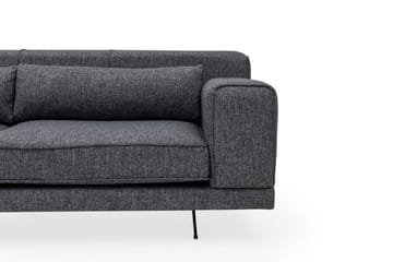 Jivago Divansoffa Vänster - Grå/Svart - Möbler - Vardagsrum - Soffor - Divansoffa & schäslong