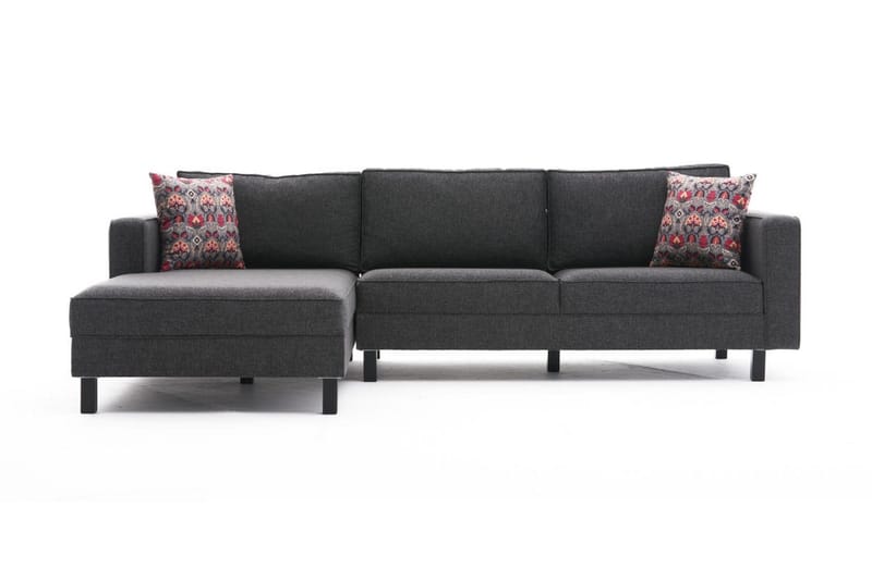 Kaletea Soffa m. Divan 4-sits, Antracit