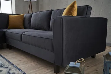 Kaletea Soffa m. Divan 4-sits - Mörkgrå - Möbler - Vardagsrum - Soffor - Hörnsoffor