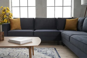 Kaletea Soffa m. Divan 4-sits - Mörkgrå - Möbler - Vardagsrum - Soffor - Hörnsoffor