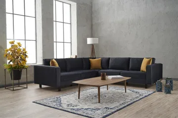 Kaletea Soffa m. Divan 4-sits - Mörkgrå - Möbler - Vardagsrum - Soffor - Hörnsoffor