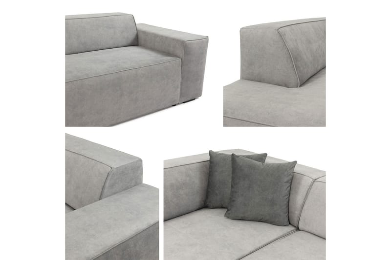 KODE 6-sits Soffa Vänster - Blå - Möbler - Vardagsrum - Soffor - Divansoffa & schäslong
