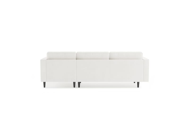 KOMEZ Soffa m. Divan 4-sits Vit - Divansoffa & schäslong