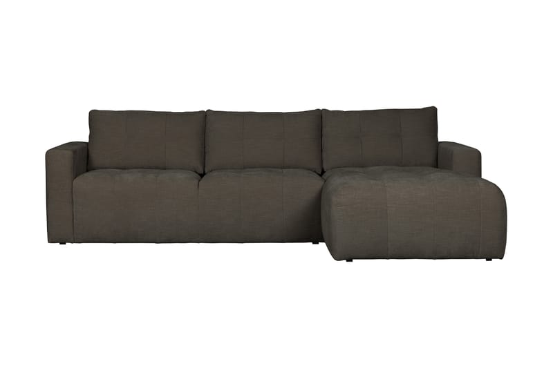 LASKOWO 3-Sits Soffa Höger Antracit - Möbler - Vardagsrum - Soffor - Divansoffa & schäslong
