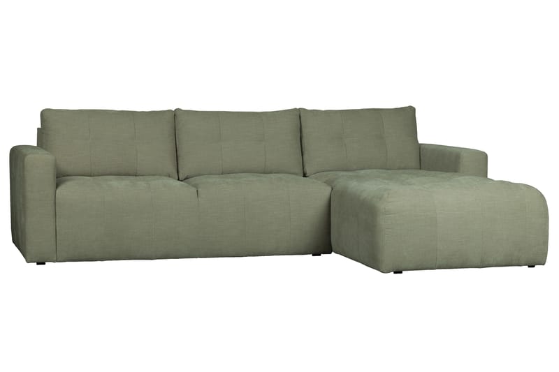 LASKOWO 3-Sits Soffa Höger Grön - Möbler - Vardagsrum - Soffor - Divansoffa & schäslong