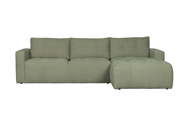 LASKOWO 3-Sits Soffa Höger Grön - Möbler - Vardagsrum - Soffor - Divansoffa & schäslong