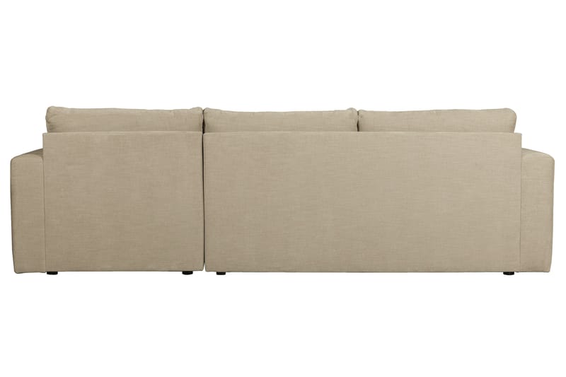 LASKOWO 3-Sits Soffa Höger Sand - Möbler - Vardagsrum - Soffor - Divansoffa & schäslong