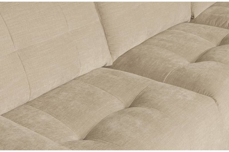 LASKOWO 3-Sits Soffa Höger Sand - Möbler - Vardagsrum - Soffor - Divansoffa & schäslong