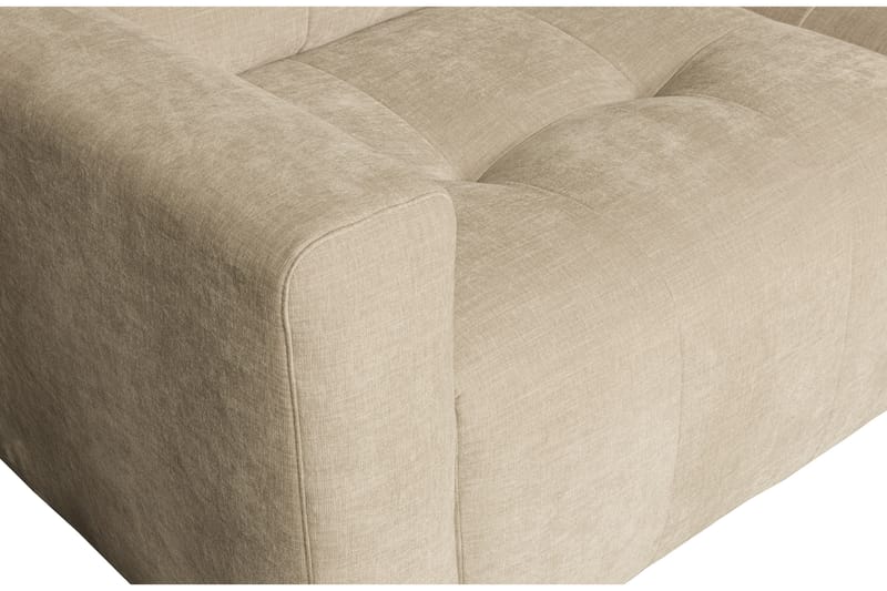 LASKOWO 3-Sits Soffa Höger Sand - Möbler - Vardagsrum - Soffor - Divansoffa & schäslong