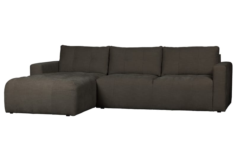 LASKOWO 3-Sits Soffa Vänster Antracit - Möbler - Vardagsrum - Soffor - Divansoffa & schäslong