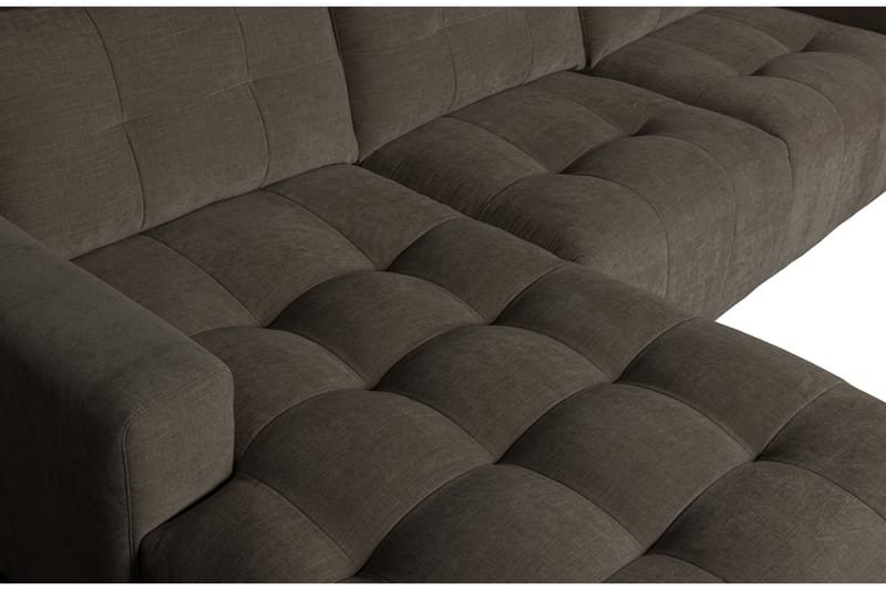 LASKOWO 3-Sits Soffa Vänster Antracit - Möbler - Vardagsrum - Soffor - Divansoffa & schäslong