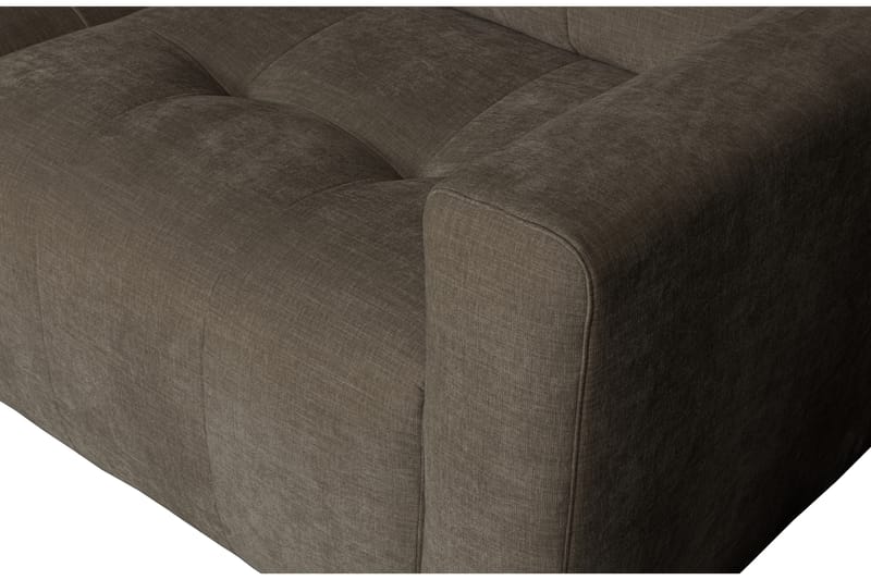 LASKOWO 3-Sits Soffa Vänster Antracit - Möbler - Vardagsrum - Soffor - Divansoffa & schäslong