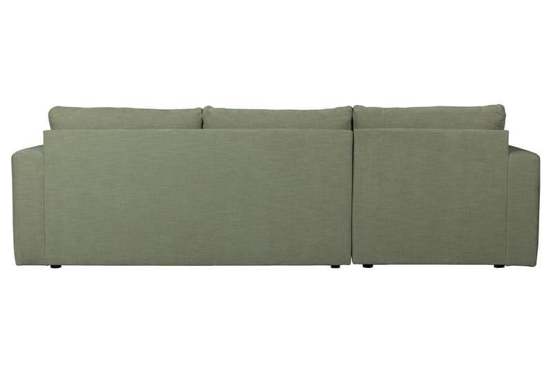 LASKOWO 3-Sits Soffa Vänster Grön - Möbler - Vardagsrum - Soffor - Divansoffa & schäslong