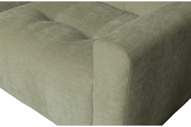 LASKOWO 3-Sits Soffa Vänster Grön - Möbler - Vardagsrum - Soffor - Divansoffa & schäslong