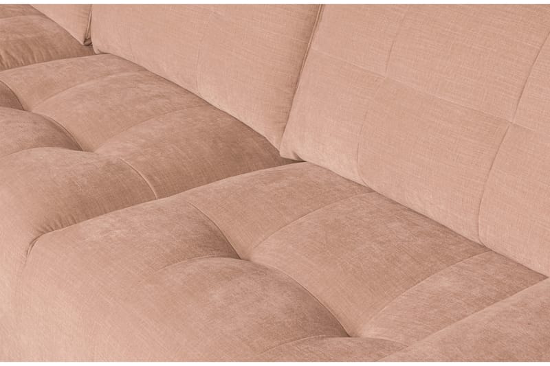 LASKOWO 3-Sits Soffa Vänster Rosa - Möbler - Vardagsrum - Soffor - Divansoffa & schäslong