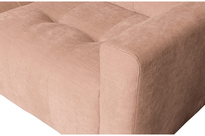 LASKOWO 3-Sits Soffa Vänster Rosa - Möbler - Vardagsrum - Soffor - Divansoffa & schäslong