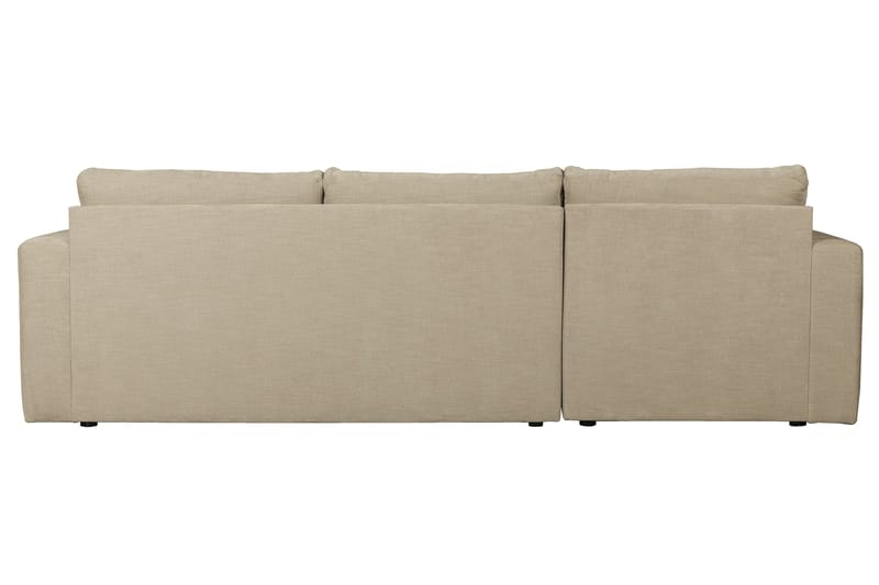 LASKOWO 3-Sits Soffa Vänster Sand - Möbler - Vardagsrum - Soffor - Divansoffa & schäslong