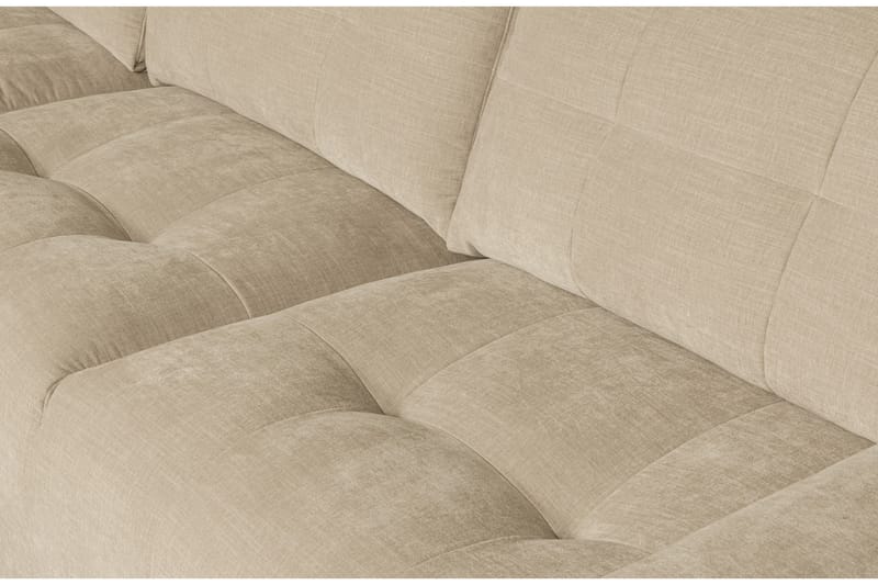 LASKOWO 3-Sits Soffa Vänster Sand - Möbler - Vardagsrum - Soffor - Divansoffa & schäslong