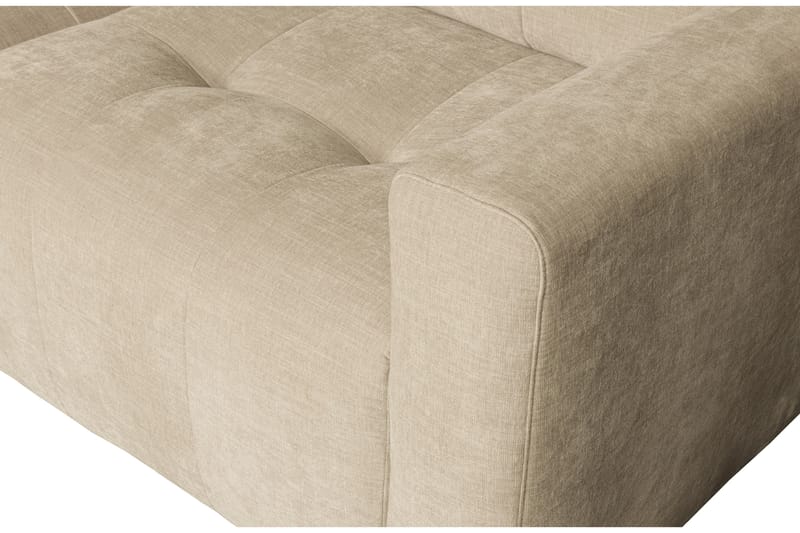 LASKOWO 3-Sits Soffa Vänster Sand - Möbler - Vardagsrum - Soffor - Divansoffa & schäslong