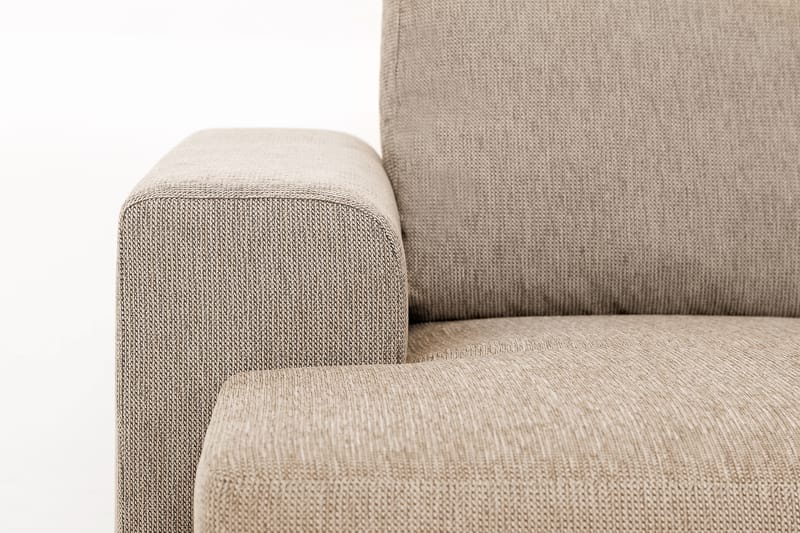 Link 3-sits Vändbar L-formad Divansoffa i Tyg - Beige - Möbler - Vardagsrum - Soffor - Divansoffa & schäslong