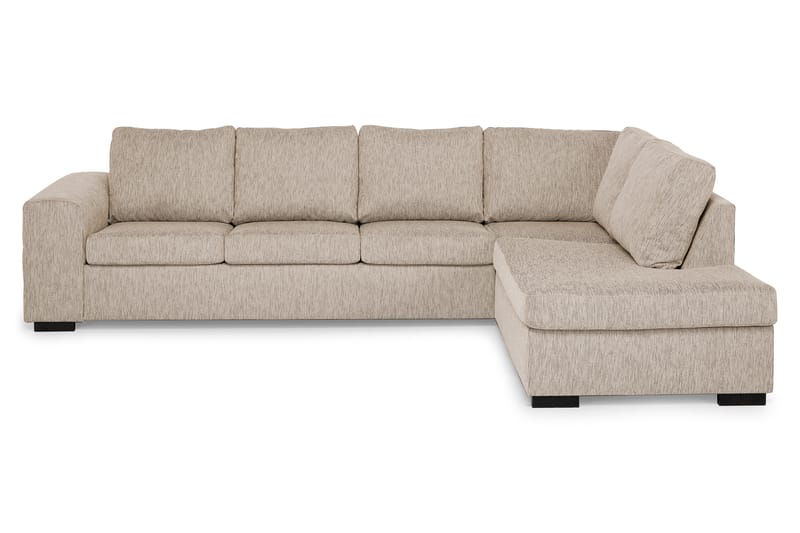 Link 4-sits Högervänd L-formad Large Schäslongsoffa i Tyg - Beige - Möbler - Vardagsrum - Soffor - Divansoffa & schäslong