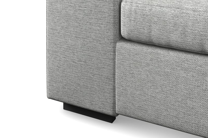 Link 4-sits Högervänd L-formad Large Schäslongsoffa i Tyg - Ljusgrå - Möbler - Vardagsrum - Soffor - Divansoffa & schäslong