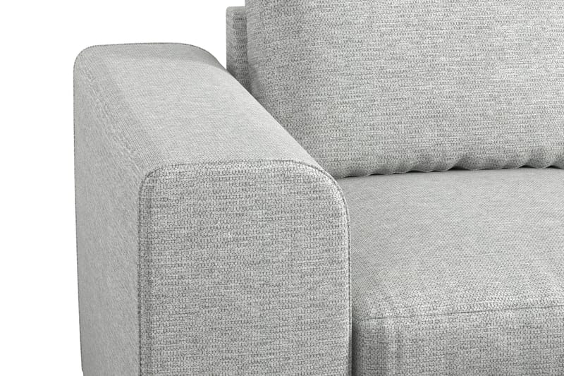 Link 4-sits Högervänd L-formad Schäslongsoffa i Tyg - Ljusgrå - Möbler - Vardagsrum - Soffor - Divansoffa & schäslong