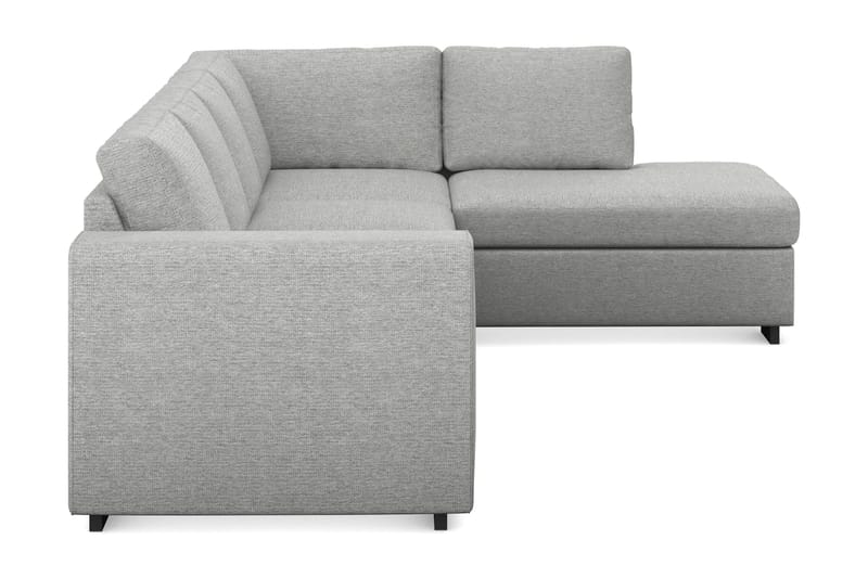 Link 4-sits Högervänd L-formad Schäslongsoffa i Tyg - Ljusgrå - Möbler - Vardagsrum - Soffor - Divansoffa & schäslong