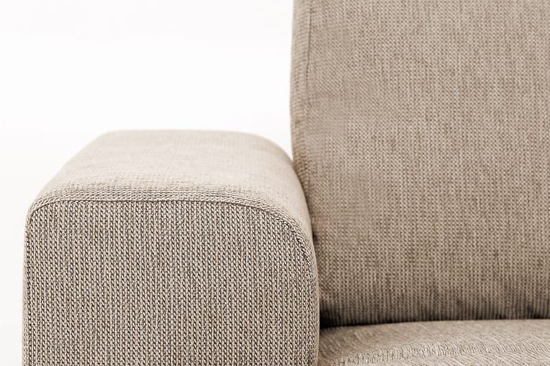 Link 4-sits Vänstervänd L-formad Large Schäslongsoffa i Tyg - Beige - Möbler - Vardagsrum - Soffor - Divansoffa & schäslong