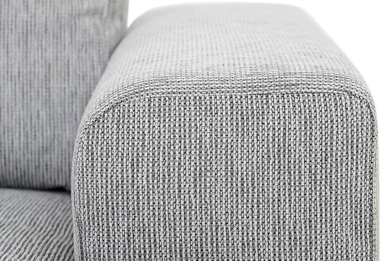 Link 4-sits Vänstervänd L-formad Large Schäslongsoffa i Tyg - Ljusgrå - Möbler - Vardagsrum - Soffor - Divansoffa & schäslong