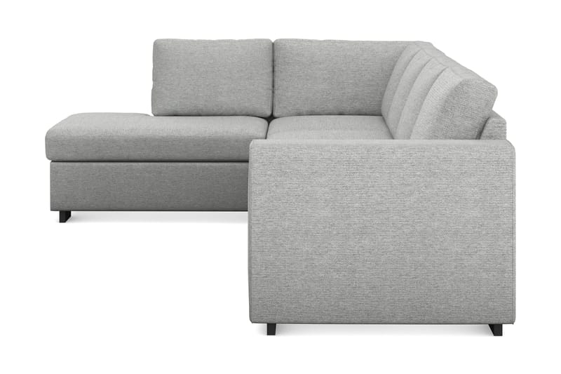 Link 4-sits Vänstervänd L-formad Large Schäslongsoffa i Tyg - Ljusgrå - Möbler - Vardagsrum - Soffor - Divansoffa & schäslong