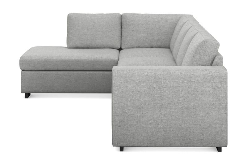 Link 4-sits Vänstervänd L-formad Schäslongsoffa i Tyg - Ljusgrå - Möbler - Vardagsrum - Soffor - Divansoffa & schäslong